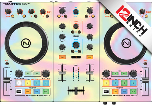 Native Instruments Kontrol S2 MK2 Skinz - Mirror Holographic Native Instruments Kontrol S2 MK2 Skinz - Mirror Holographic