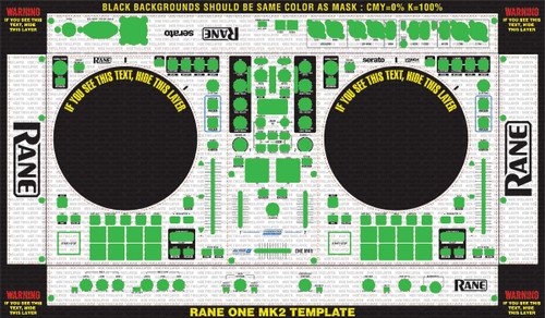 Rane One MK2 Skinz - Custom Adhesive