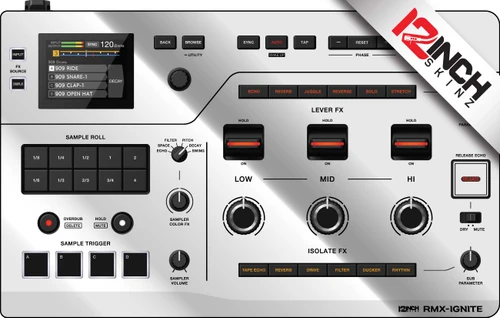 AlphaTheta RMX-IGNITE Skinz - Metallics