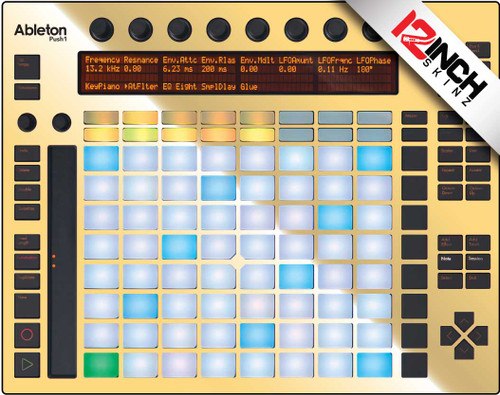 Ableton Push 1 Skinz - COLORS - 12inchSkinz