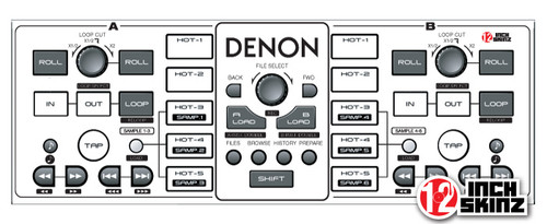 Denon MC-3000 Skinz - Colors - 12inchSkinz