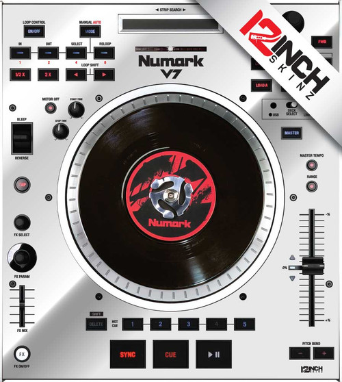 Numark V7 Skinz (SINGLE) - Colors - 12inchSkinz