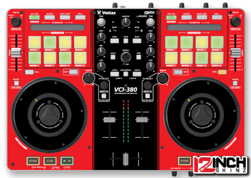 Vestax VCI-300MK2 / VFX1 Skinz - CUSTOM - 12inchSkinz