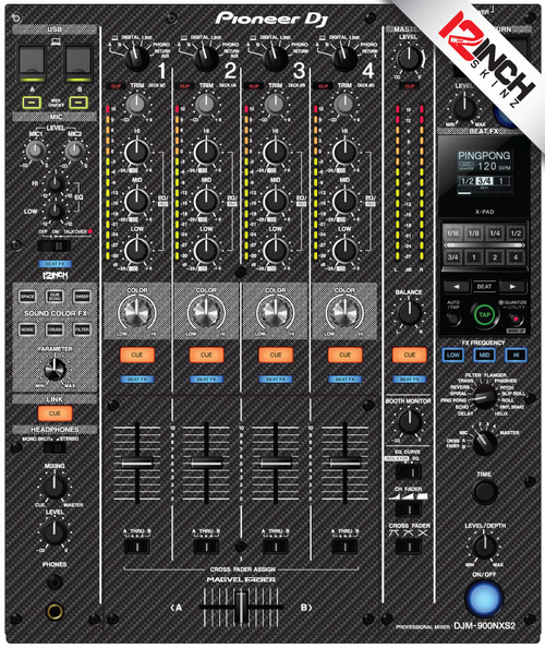 Pioneer DJM-900NXS2 Skinz - Colors - 12inchSkinz