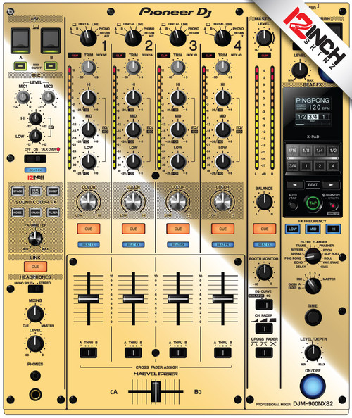 Pioneer Skinz - Mixers - Pioneer DJM-900NXS2 Skinz - 12inchSkinz