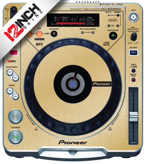 Pioneer Skinz - CDJ and Media Players - Pioneer CDJ-800MK2 Skinz 