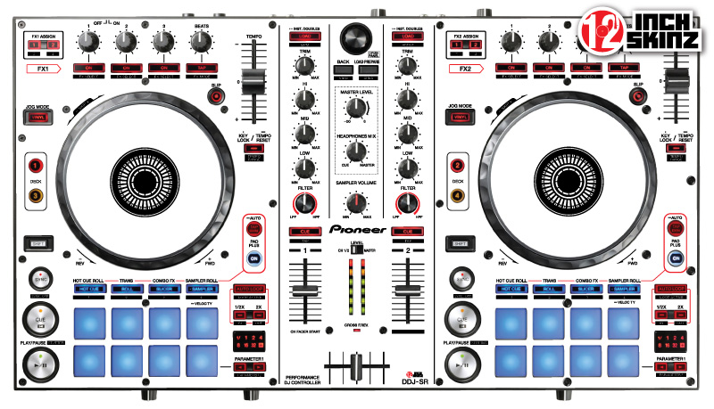 Pioneer DDJ-SR Skinz - Colors