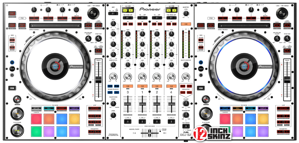 Pioneer DDJ-SZ Skinz - Colors