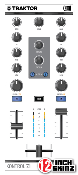 Native Instruments Kontrol Z1 Skinz - Colors - 12inchSkinz