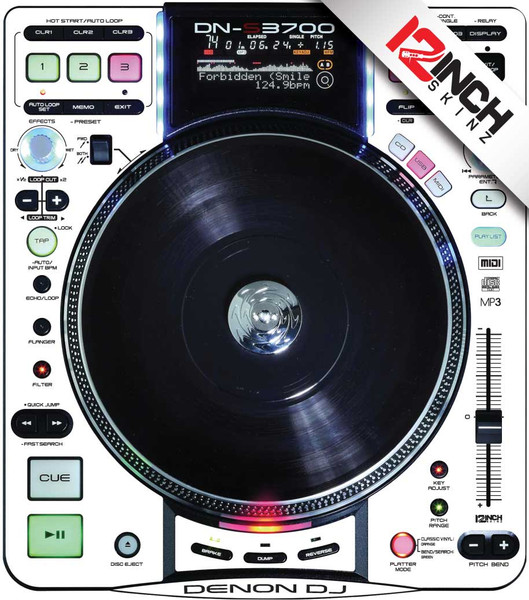 Denon DN-S3700 Skinz (SINGLE) - Colors - 12inchSkinz