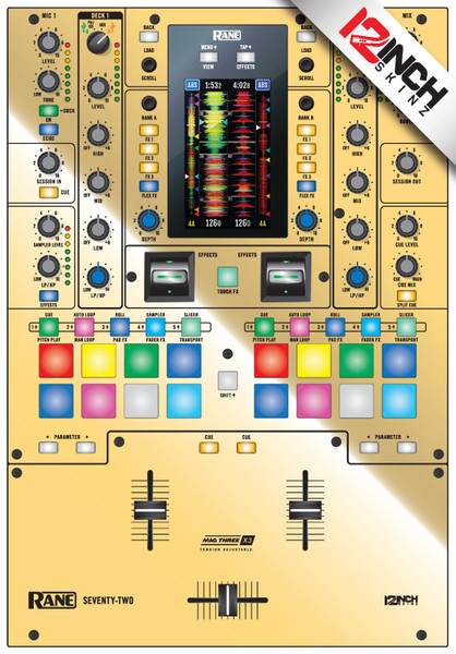 Rane Seventy-Two Skinz - Metallics - 12inchSkinz
