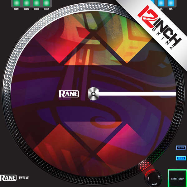 DJ機材 rane control disk 12inch Rane-control-disc-system-graff