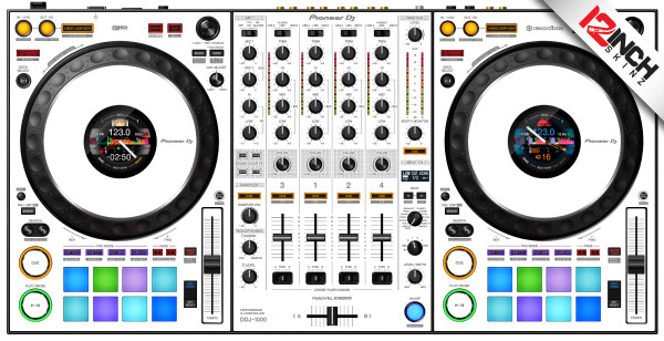 Pioneer DDJ-1000 Skinz - Colors - 12inchSkinz