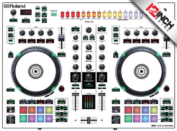 Roland DJ-505 Skinz - Colors - 12inchSkinz