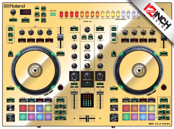 Roland DJ-505 Skinz - Metallics