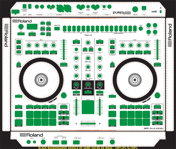 Roland DJ-505 Skinz- CUSTOM - 12inchSkinz