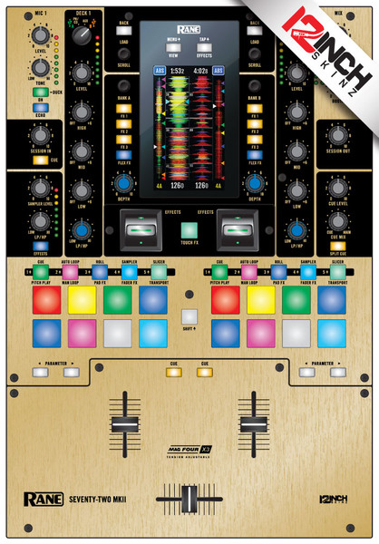 Rane Seventy-Two MK2 Skinz - Metallics - 12inchSkinz