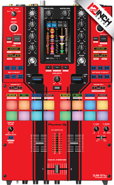 Pioneer DJM-S11 Skinz - Special Edition Colors