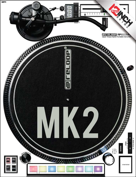 Reloop RP-8000MK2 Skinz (SINGLE) - Colors - 12inchSkinz