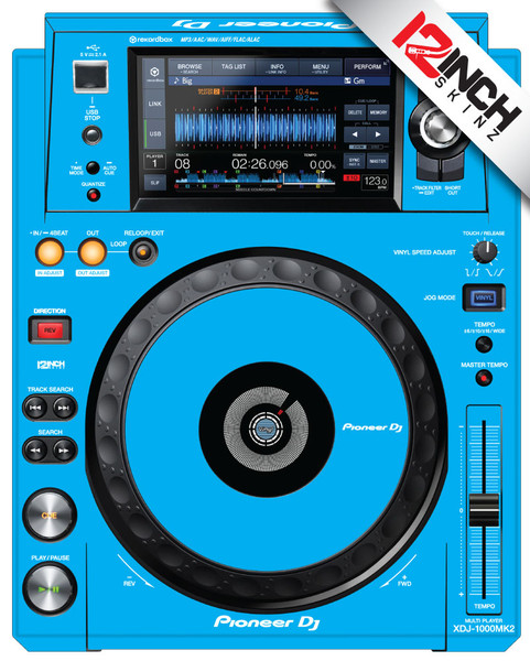 Pioneer XDJ-1000 MK2 Skinz (PAIR) - COLORS