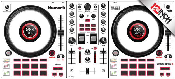 Numark Mixtrack PlatinumFX Skinz - Colors - 12inchSkinz