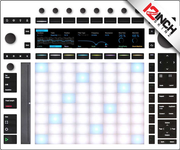 Ableton Push 3 Skinz - Colors - 12inchSkinz