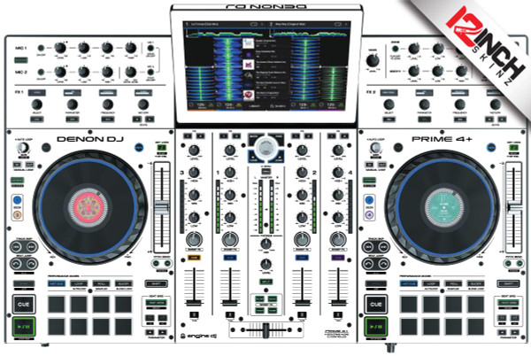 denon-prime4-PLUS-white-black-