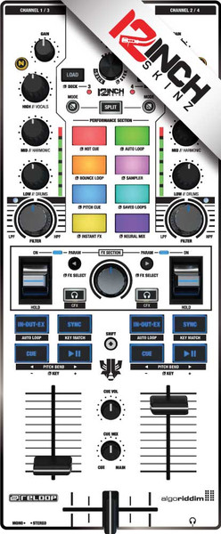 Reloop Mixtour Pro (Laidback Luke) Skinz - Colors - 12inchSkinz