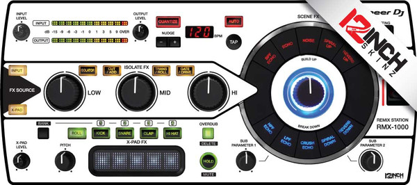 Pioneer RMX-1000 Skinz - Colors - 12inchSkinz
