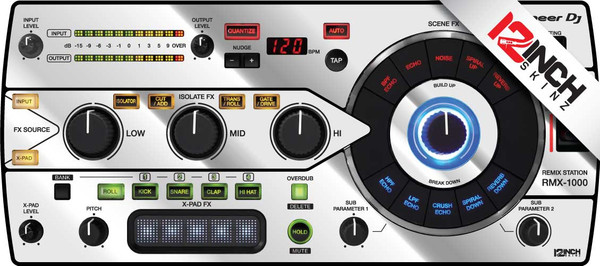 Pioneer RMX-1000 Skinz - Metallics - 12inchSkinz