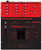 Vestax PMC05 Pro III - Black/Red