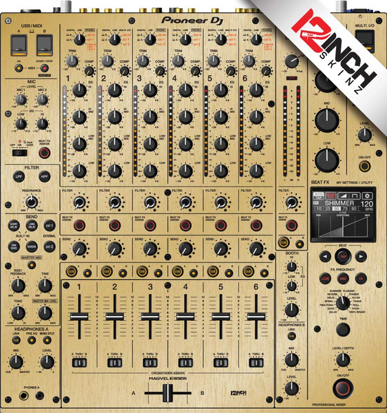 ZEZOです。Pioneer DJ DJM-V10-LF DJM-V10-LF 6-Channel Long Fader Professional DJ Mixer