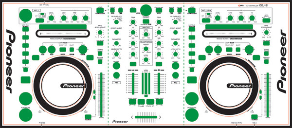 Pioneer DDJ-S1 Skinz - CUSTOM