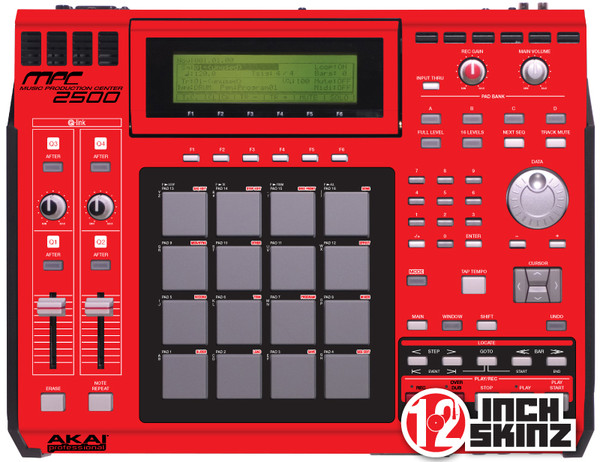 Akai MPC2500 Skinz - COLORS - 12inchSkinz | MPC2500 AKAI サンプラー | 配信機器・PA機器・レコーディング機器 | Smehfv