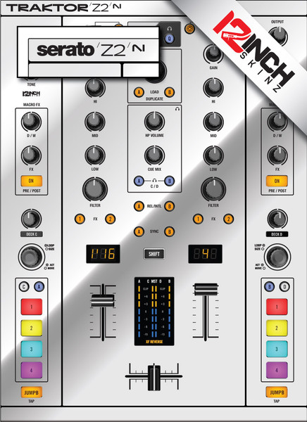 Native Instruments Z2 Skinz - Metallics - 12inchSkinz