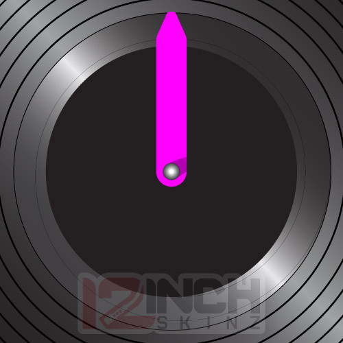 Control Vinyl Labels - BLACKOUT w/ Neon Q-MARQ (8 labels/8 markers