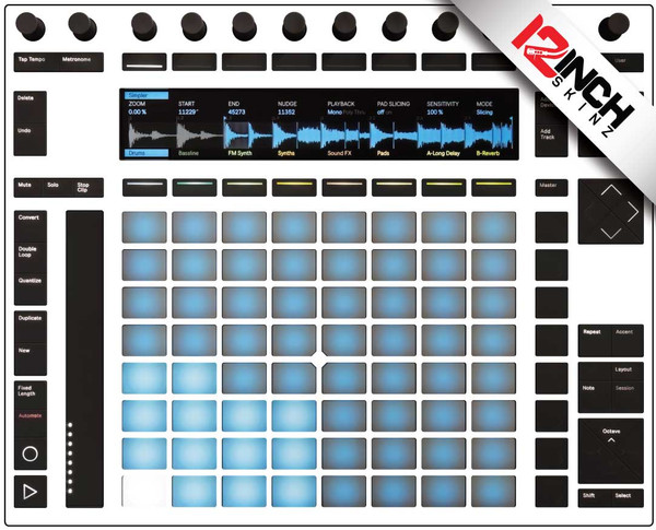 Ableton Push 2 Skinz - COLORS - 12inchSkinz