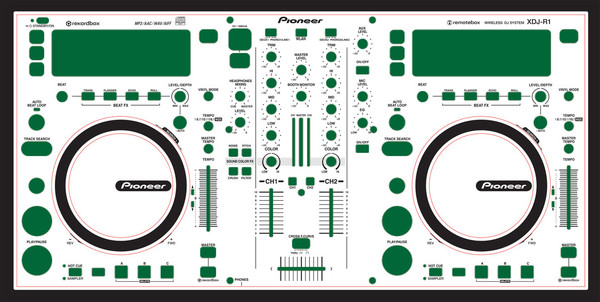 Pioneer XDJ-R1 Skinz - Custom - 12inchSkinz