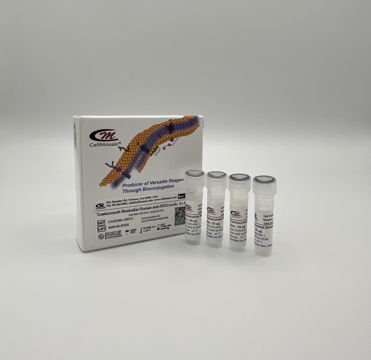 4x25ug aliquot of Trastuzumab (CM51000-100UG)