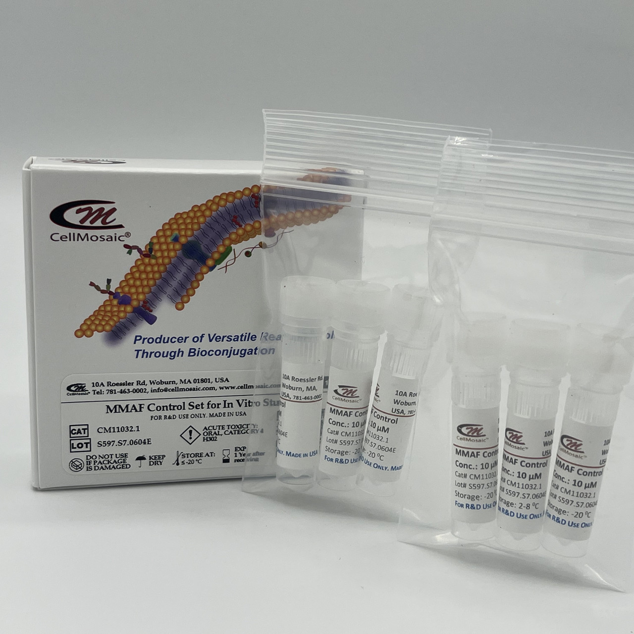 MMAF Control Set (6 tubes total 3 tubes per-bag) MMAF Control Set (6 tubes total 3 tubes per-bag)
