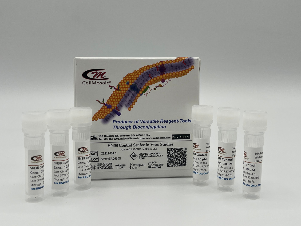 SN38 control set for in vitro studies (6 tubes per set) SN38 control set for in vitro studies (6 tubes per set)