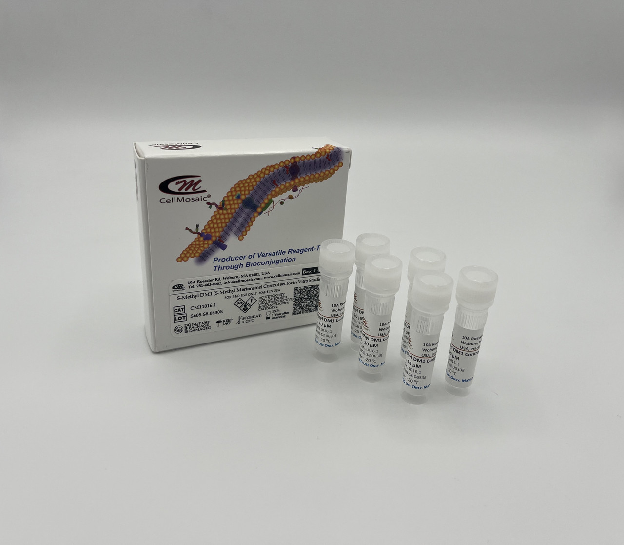 S-Methyl-DM1(S-Methyl Mertansine) control set (6 tubes per set) S-Methyl-DM1(S-Methyl Mertansine) control set (6 tubes per set)