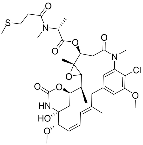 S-Methyl DM1 (S-Methyl Mertansine) Chemical Structure S-Methyl DM1 (S-Methyl Mertansine) Chemical Structure