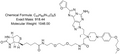 Biotin-d(PEG)2-Preladenant Conjugate Chemical Structure including chemical formula, exact mass and molecular weight.