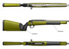 Unknown Munitions Rokstok 700SA LH Bare carbon