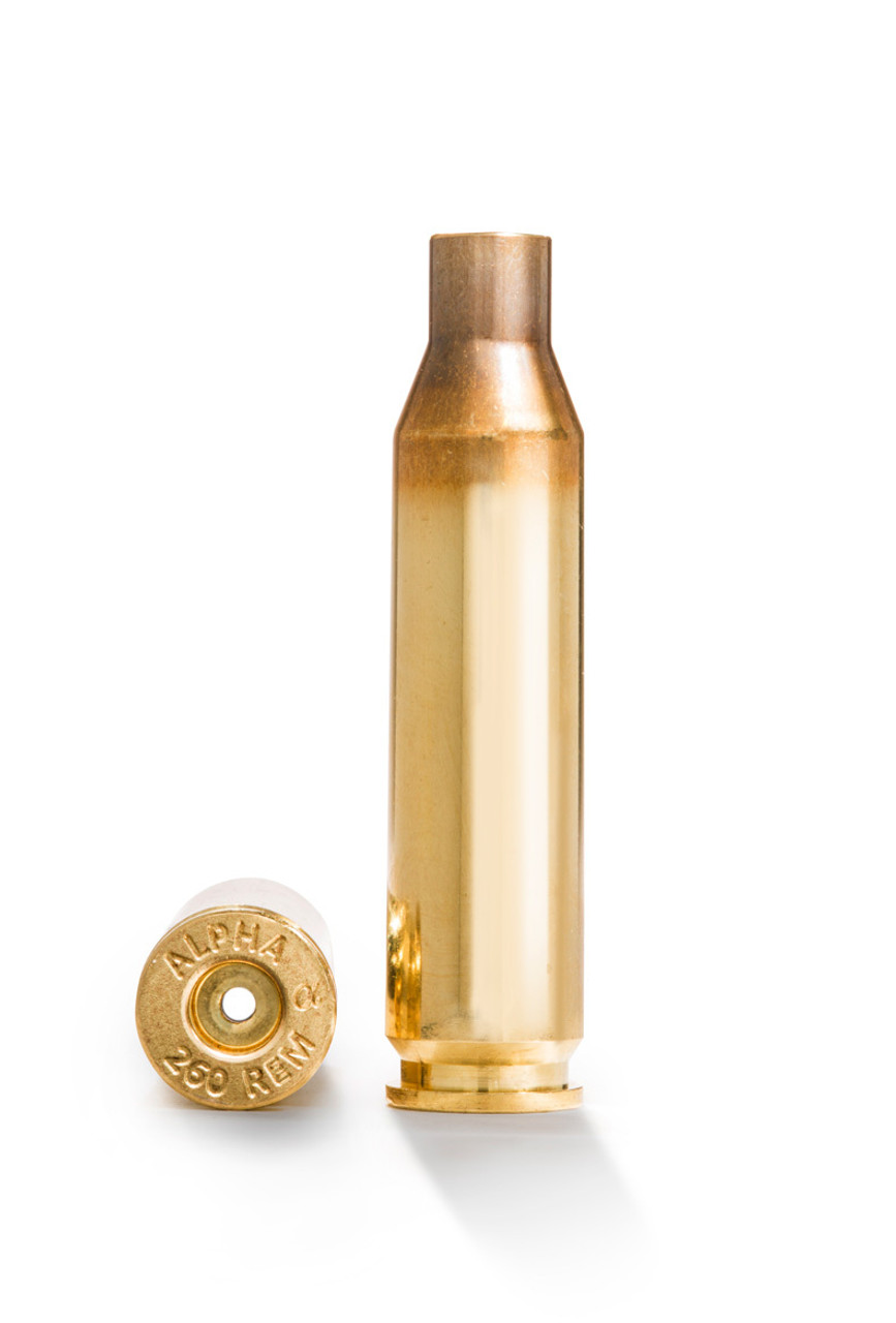 Alpha Munitions - .260 REM brass SRP 100 ct
