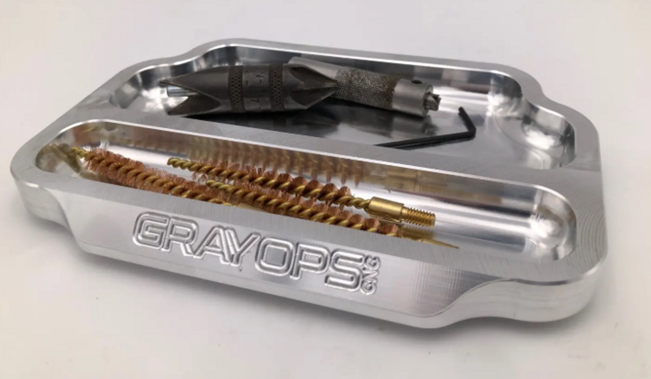 Grey Ops CNC Tray Block
