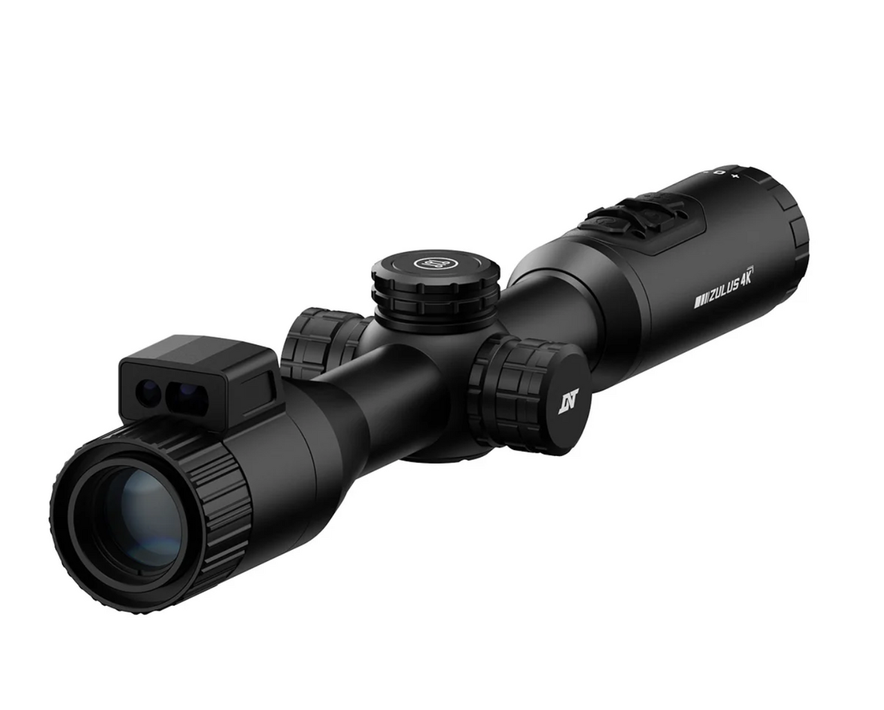 DNT ZULUS 4K Tube-Style Digital Day & Night Vision Scope with Laser Rangefinder and DNT Ballistic Engine
