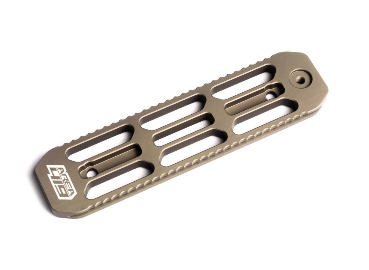 Area 419 6" ARCALOCK M-LOK DOVETAIL RAIL  FDEBLACK