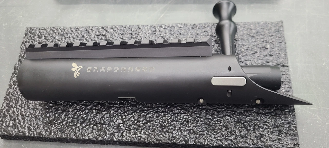 Elemental Industries Snapdragon RH 22LR action 90 degree Lothar Walther 1.25 16T barrel 24"